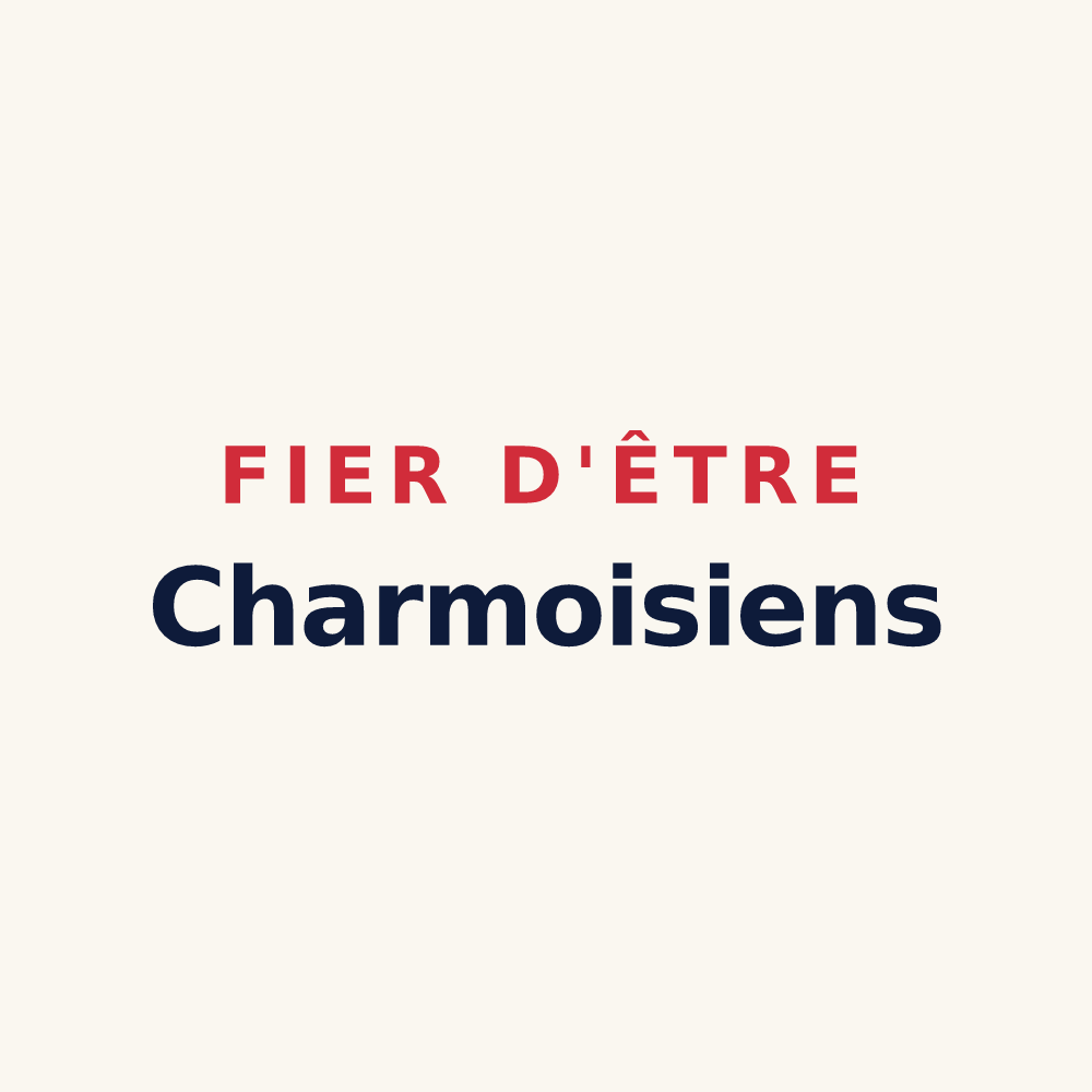 Tasse « Fier d'être Charmoisiens » — design pour Charmois