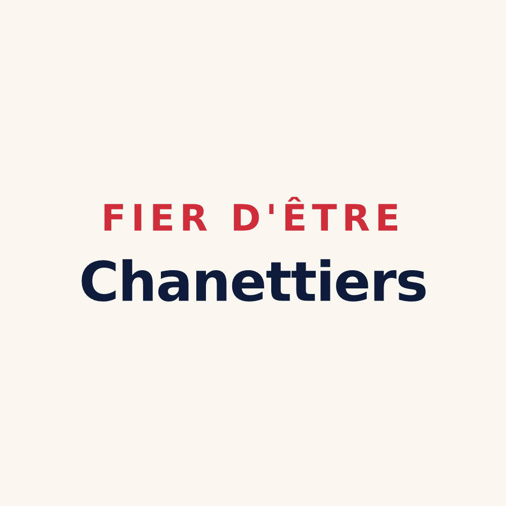 Tasse « Fier d'être Chanettiers » — design pour Charnay