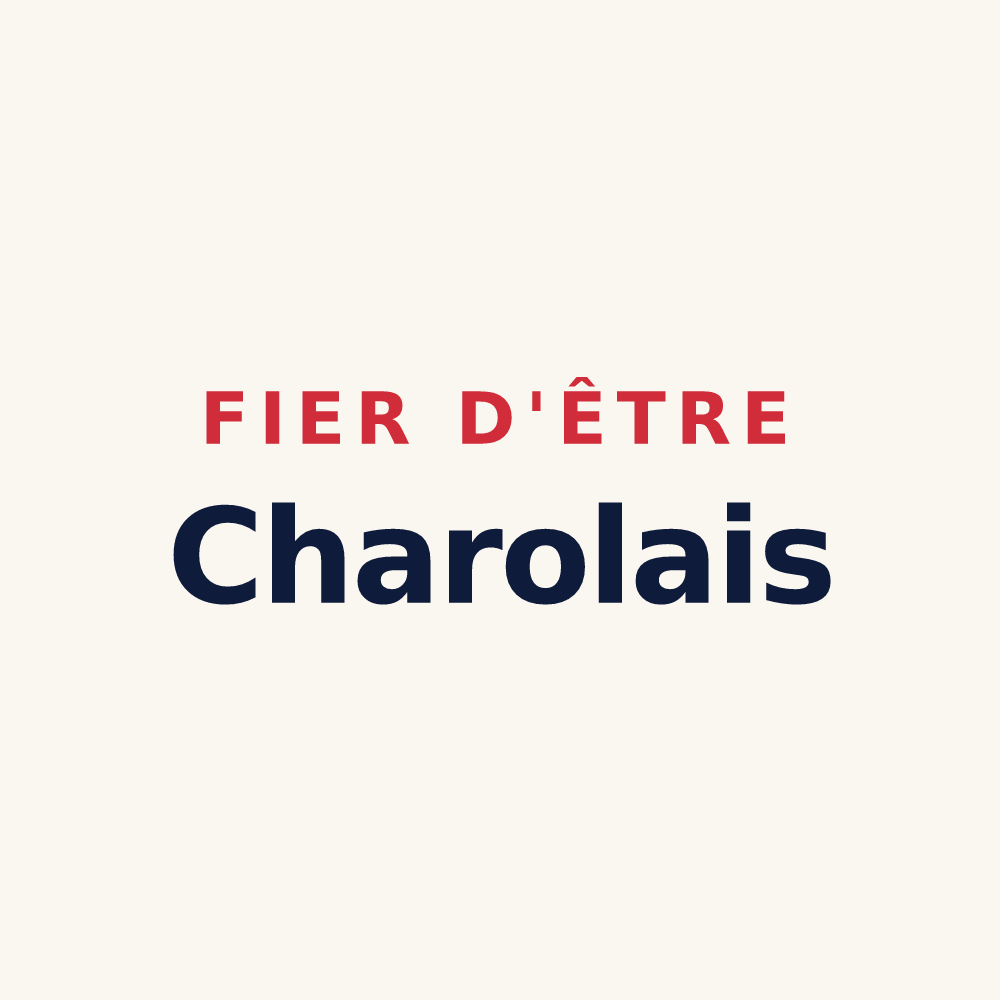 Tasse « Fier d'être Charolais » — design pour Charols
