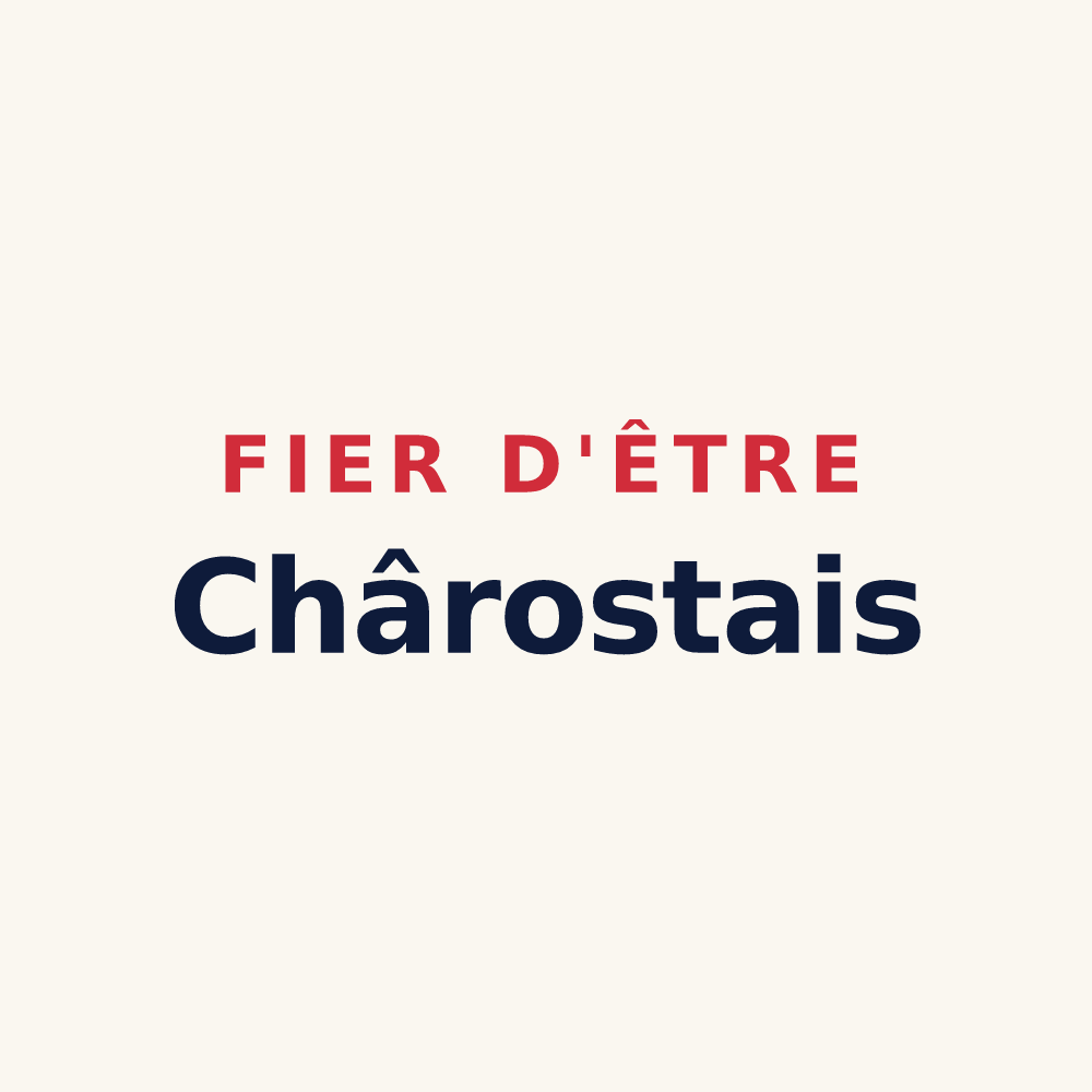 Tasse « Fier d'être Chârostais » — design pour Chârost