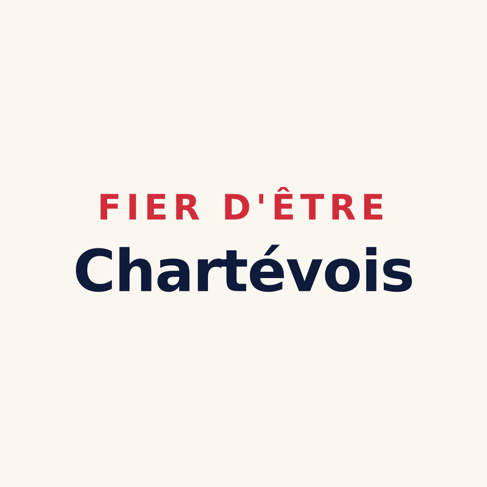 Tasse « Fier d'être Chartévois » — design pour Chartèves