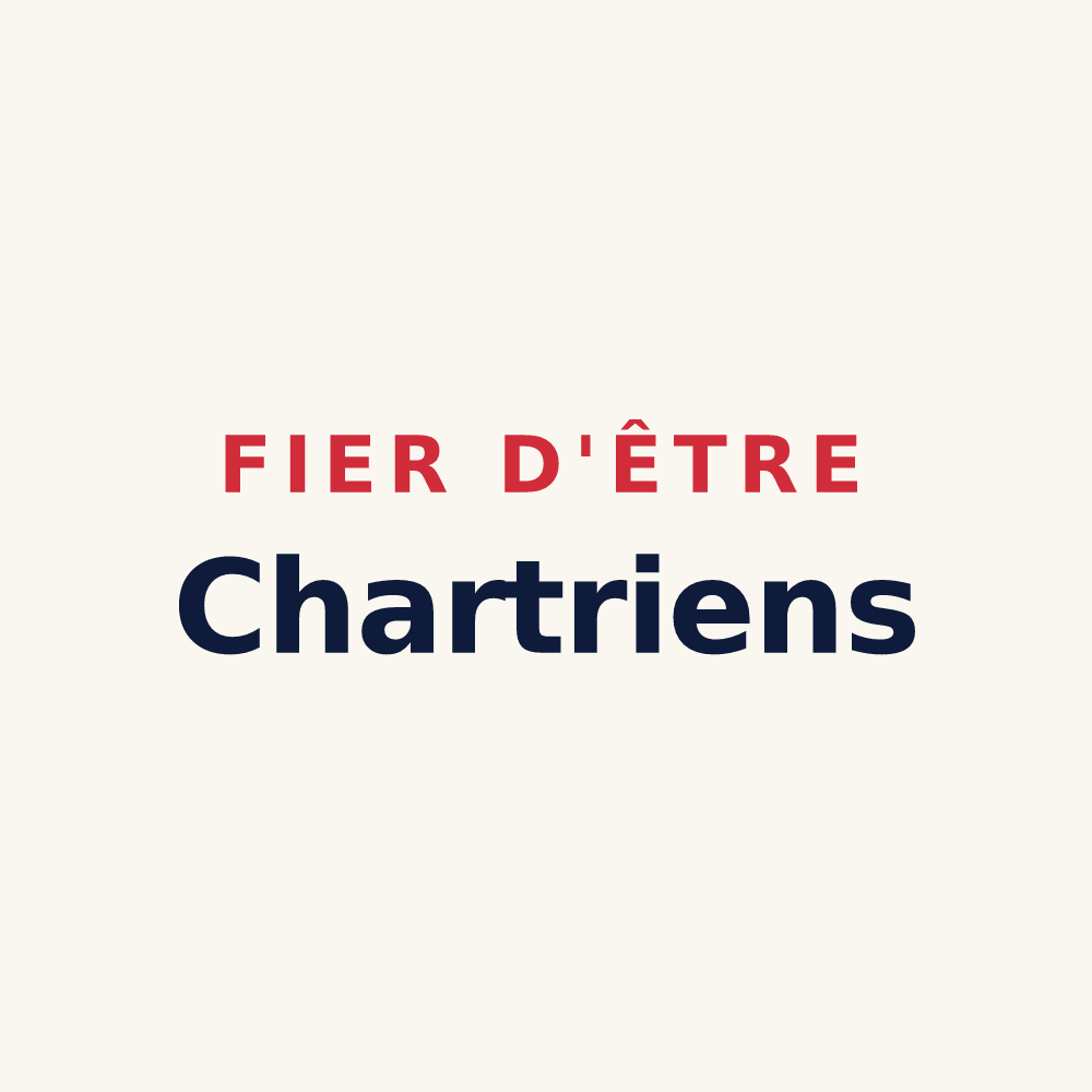 Tasse « Fier d'être Chartriens » — design pour Chartrier-Ferrière