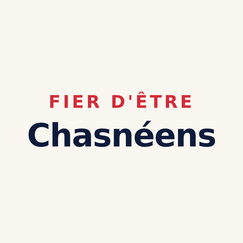 Tasse « Fier d'être Chasnéens » — design pour Chasné-sur-Illet