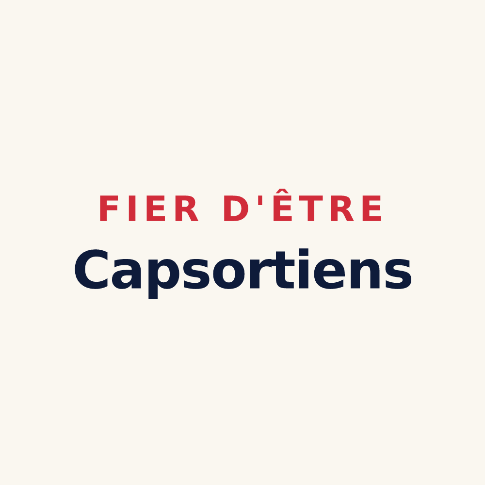 Tasse « Fier d'être Capsortiens » — design pour Chassors