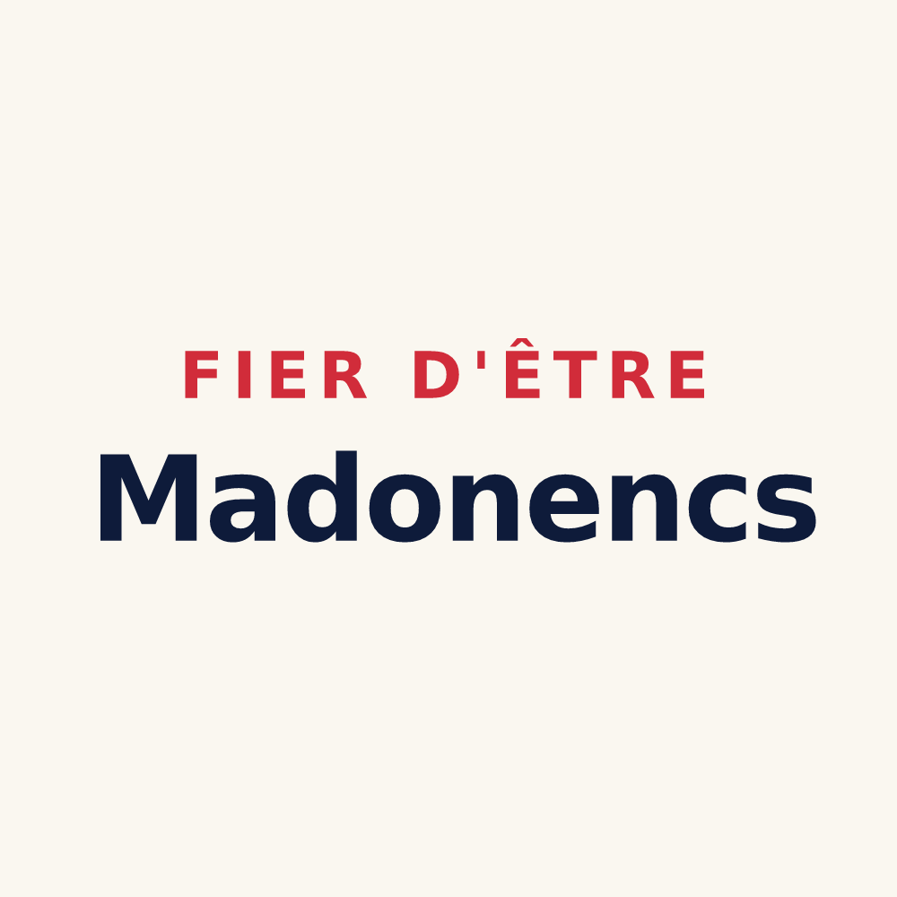 Tasse « Fier d'être Madonencs » — design pour Châteauneuf-Villevieille