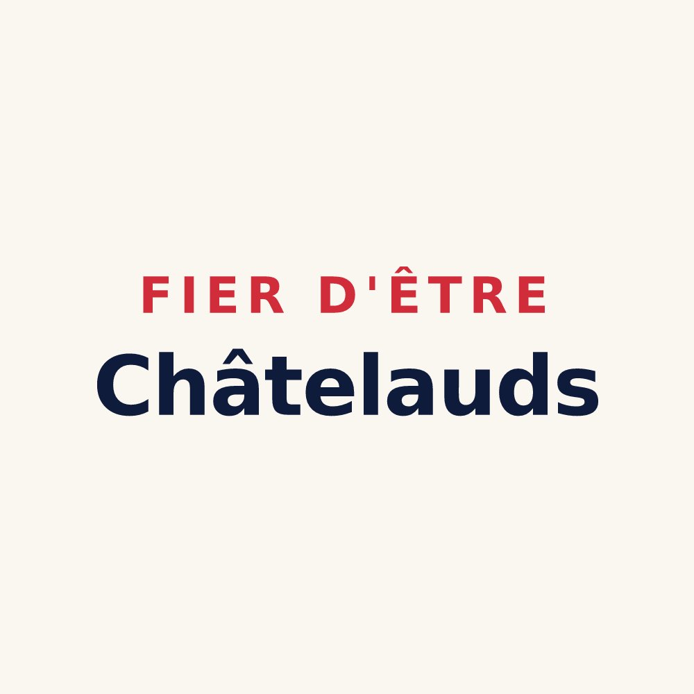 Tasse « Fier d'être Châtelauds » — design pour Châteauponsac