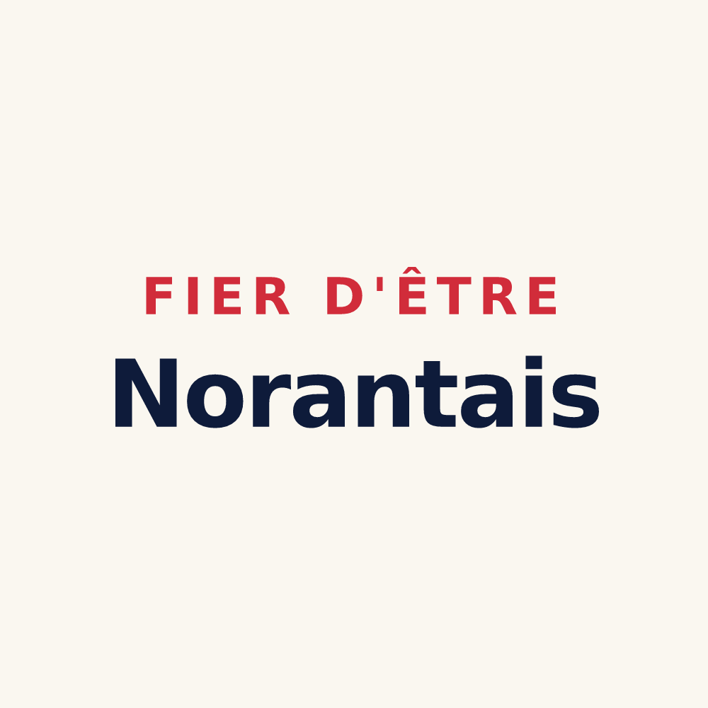 Tasse « Fier d'être Norantais » — design pour Chaudon-Norante