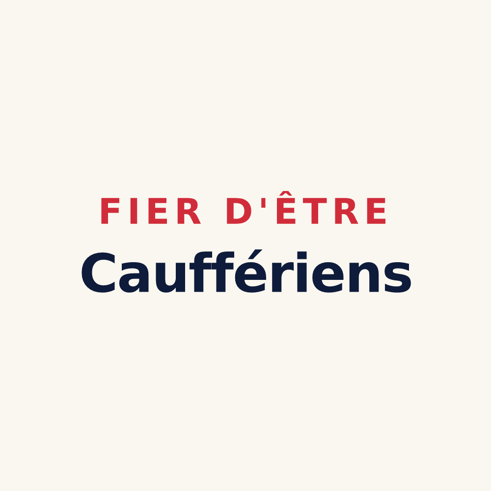 Tasse « Fier d'être Cauffériens » — design pour Chauffry