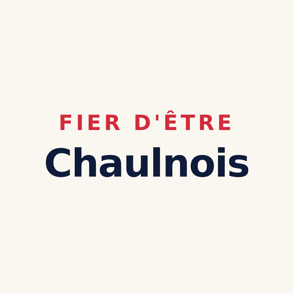 Tasse « Fier d'être Chaulnois » — design pour Chaulnes