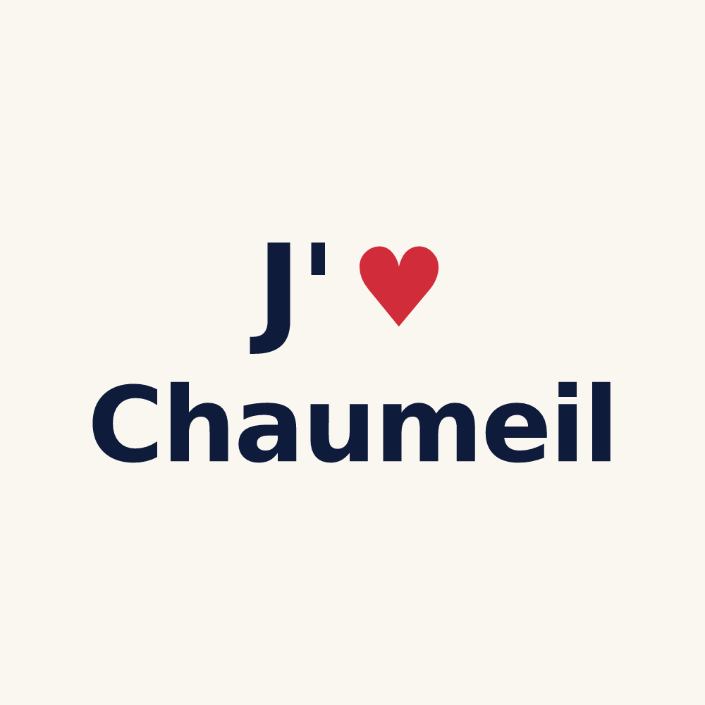 Tasse personnalisée Chaumeil — design J'aime Chaumeil