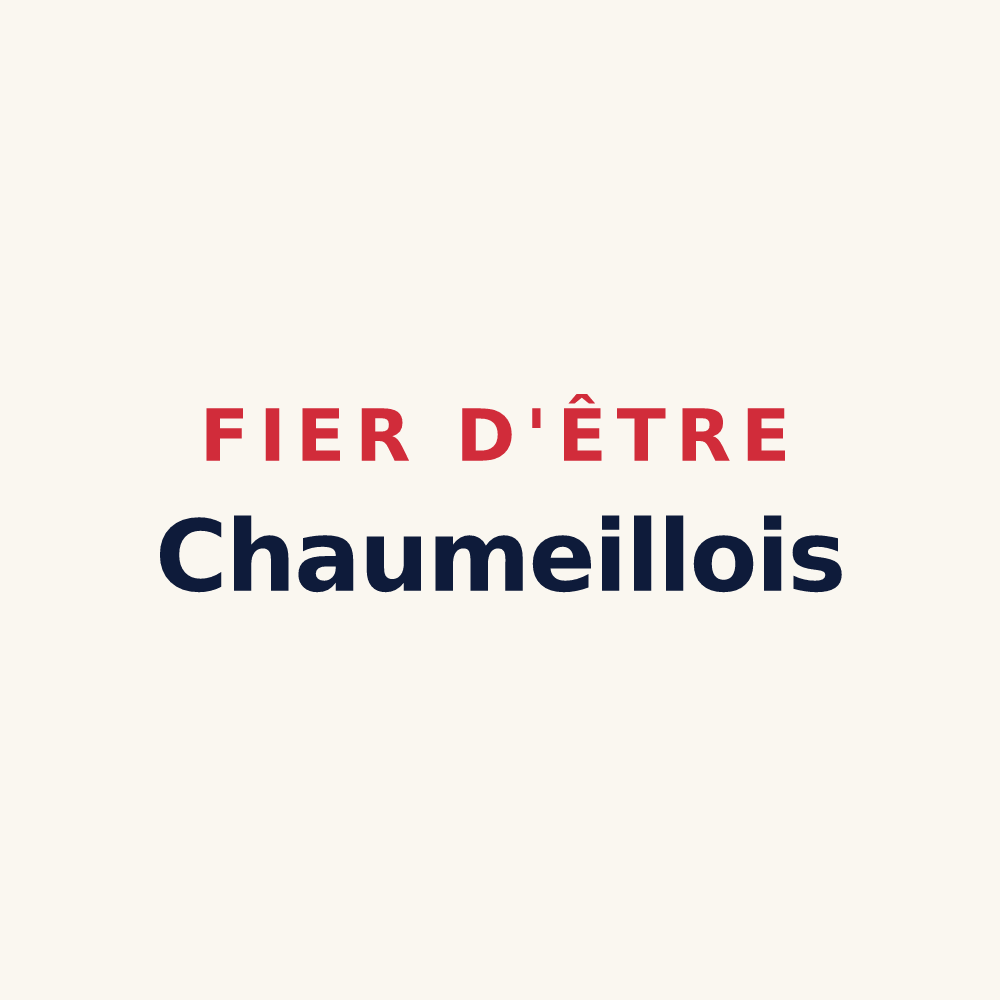 Tasse « Fier d'être Chaumeillois » — design pour Chaumeil
