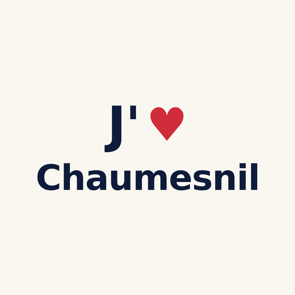 Tasse personnalisée Chaumesnil — design J'aime Chaumesnil