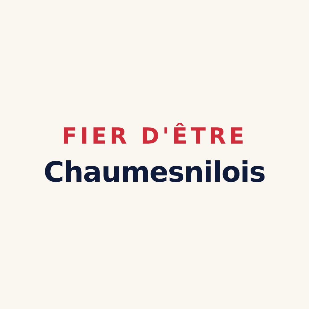 Tasse « Fier d'être Chaumesnilois » — design pour Chaumesnil