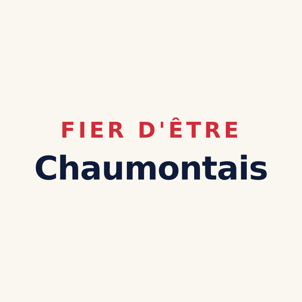 Tasse « Fier d'être Chaumontais » — design pour Chaumont