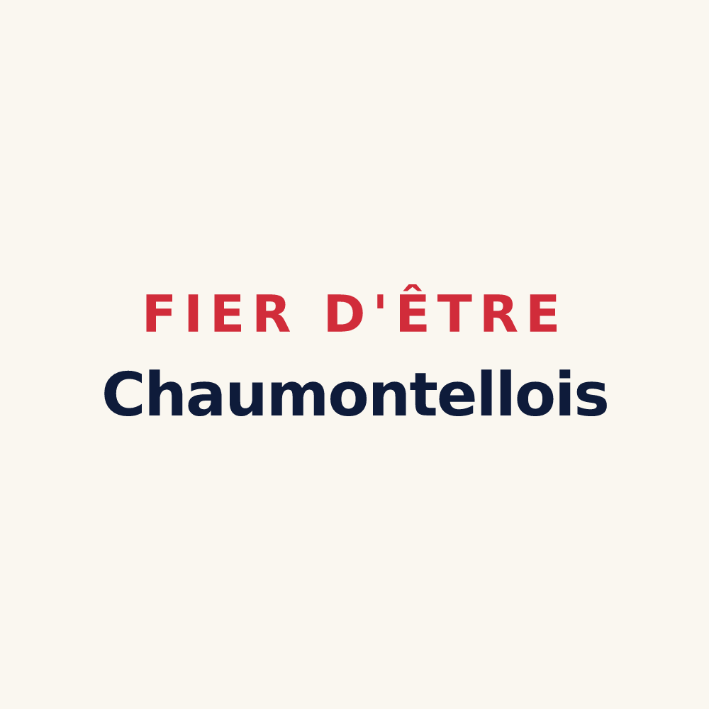Tasse « Fier d'être Chaumontellois » — design pour Chaumontel