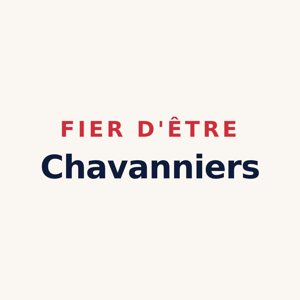 Tasse « Fier d'être Chavanniers » — design pour Chavanne