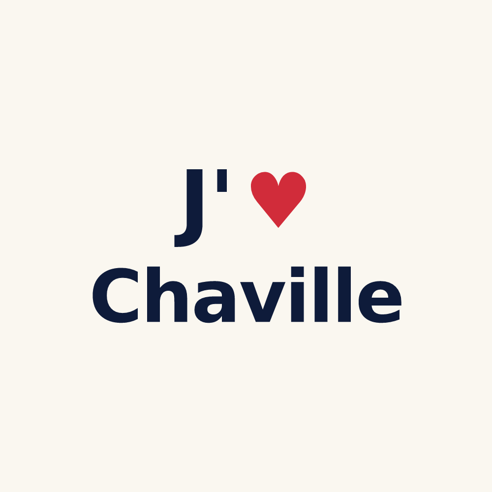 Tasse personnalisée Chaville — design J'aime Chaville