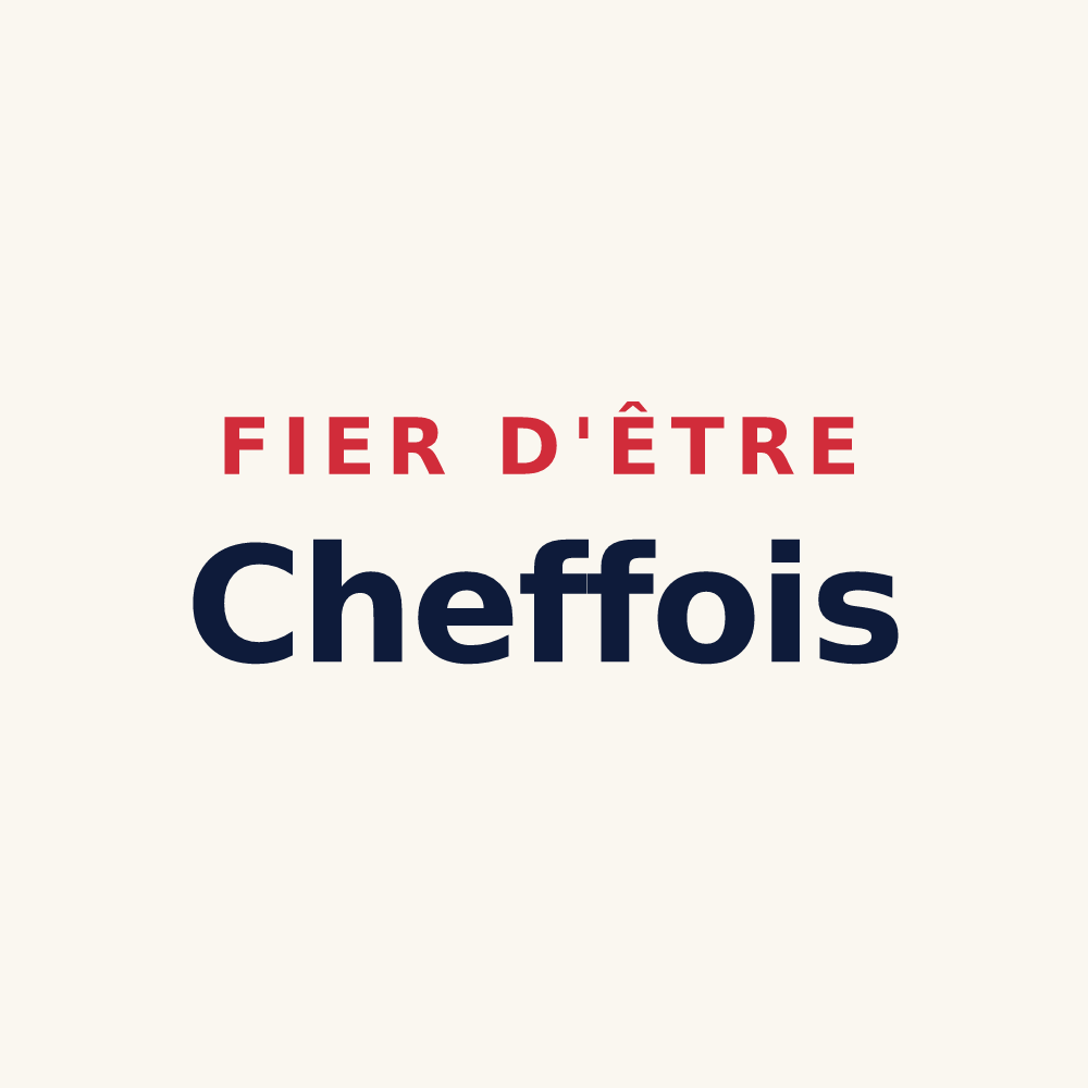 Tasse « Fier d'être Cheffois » — design pour Cheffes