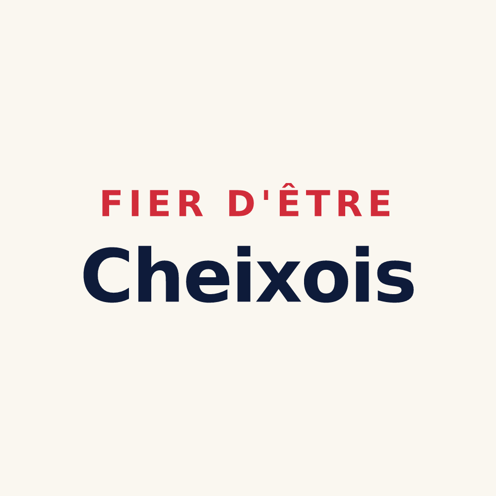 Tasse « Fier d'être Cheixois » — design pour Cheix-en-Retz