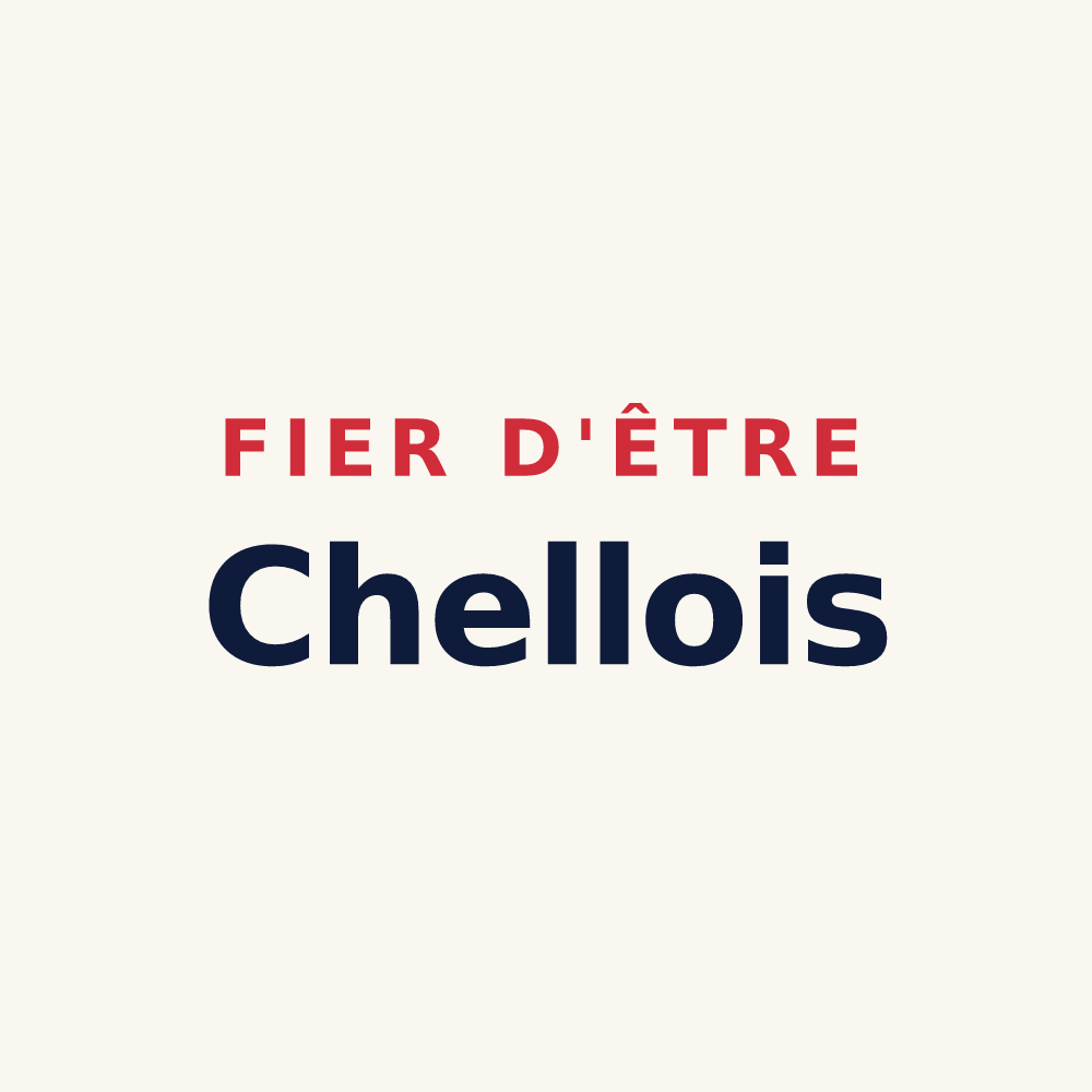 Tasse « Fier d'être Chellois » — design pour Chelles