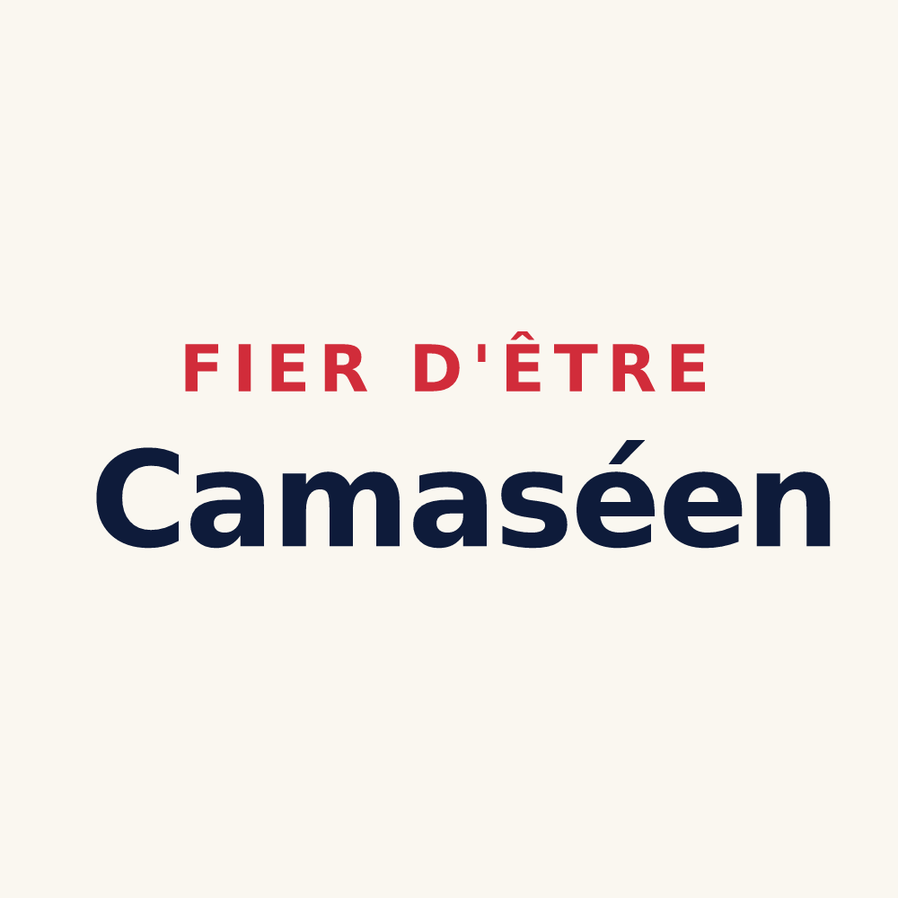 Tasse « Fier d'être Camaséen » — design pour Chemazé