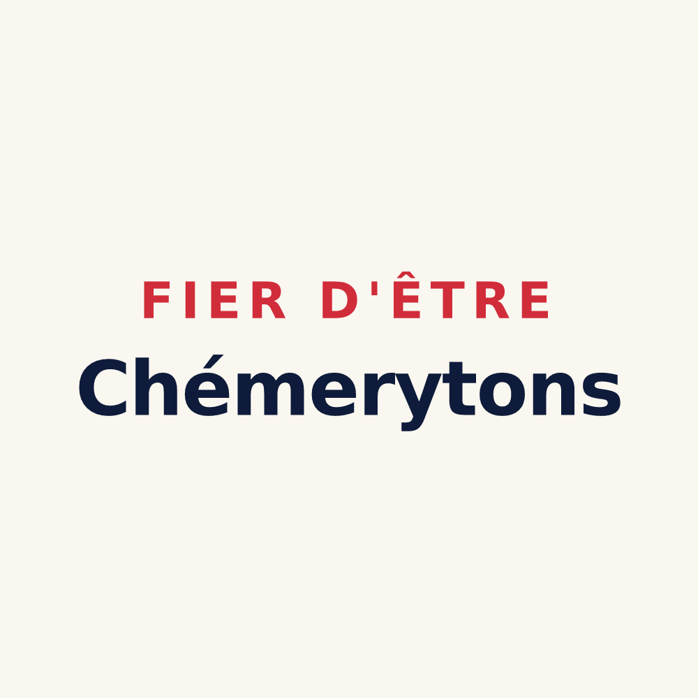 Tasse « Fier d'être Chémerytons » — design pour Chémery-Chéhéry