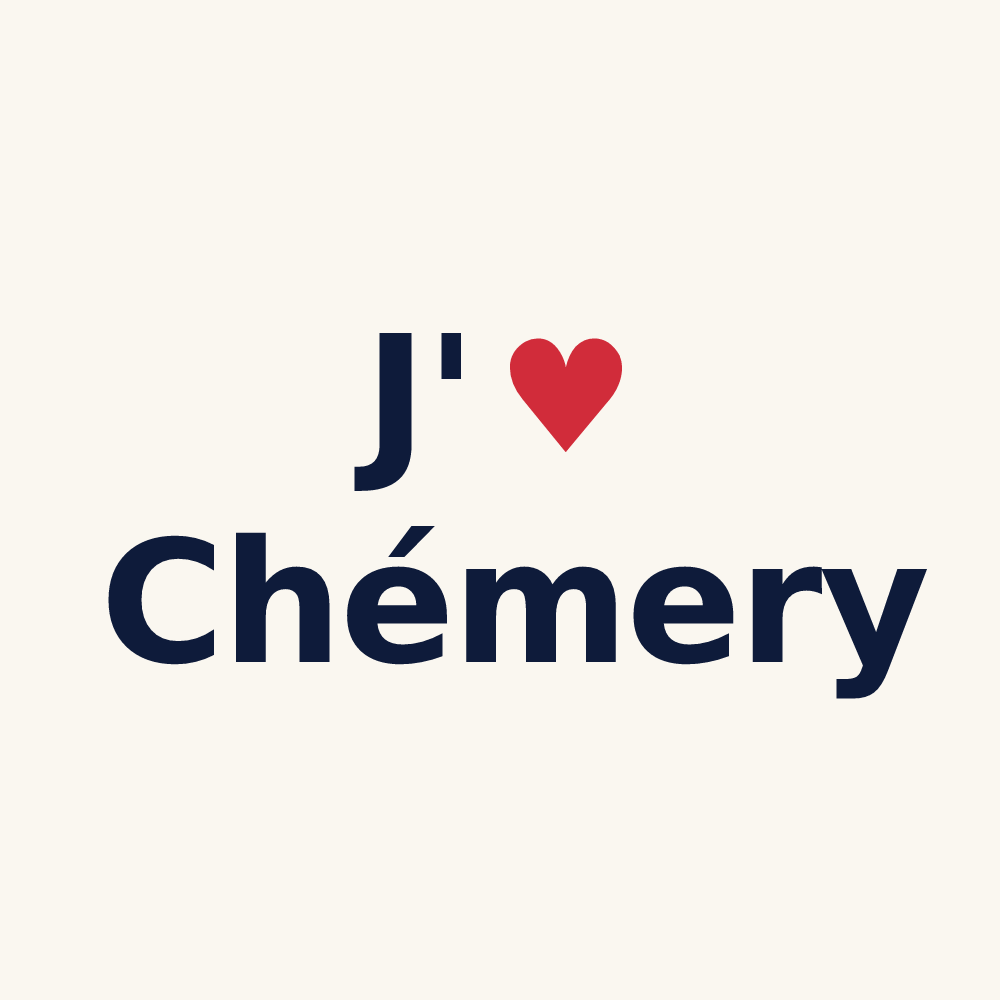 Tasse personnalisée Chémery — design J'aime Chémery