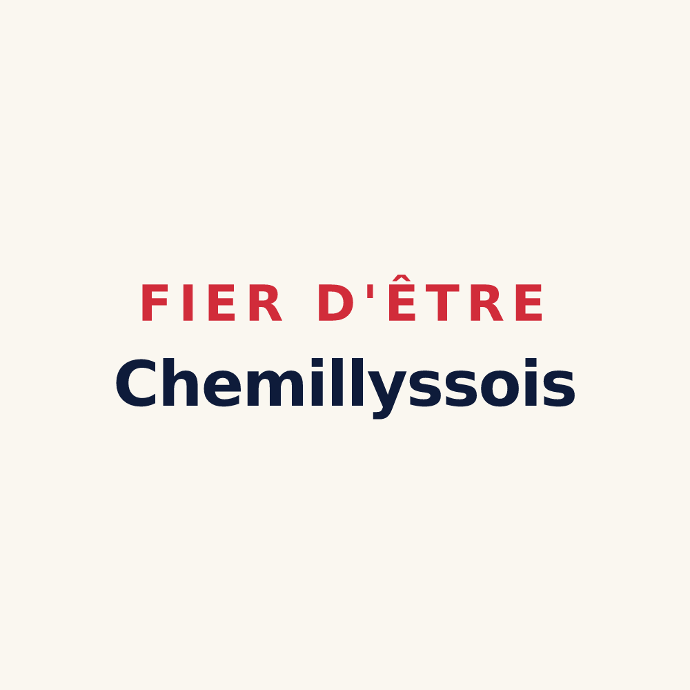 Tasse « Fier d'être Chemillyssois » — design pour Chemilly