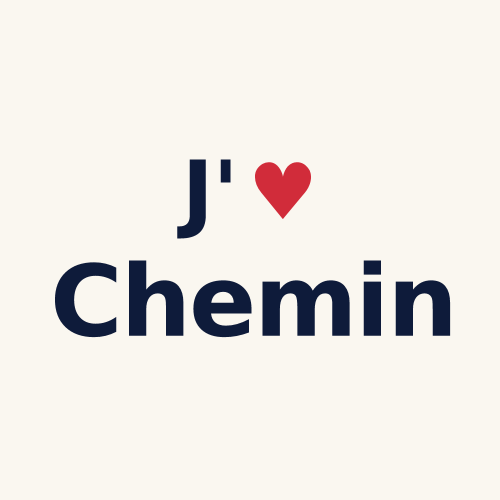 Tasse personnalisée Chemin — design J'aime Chemin