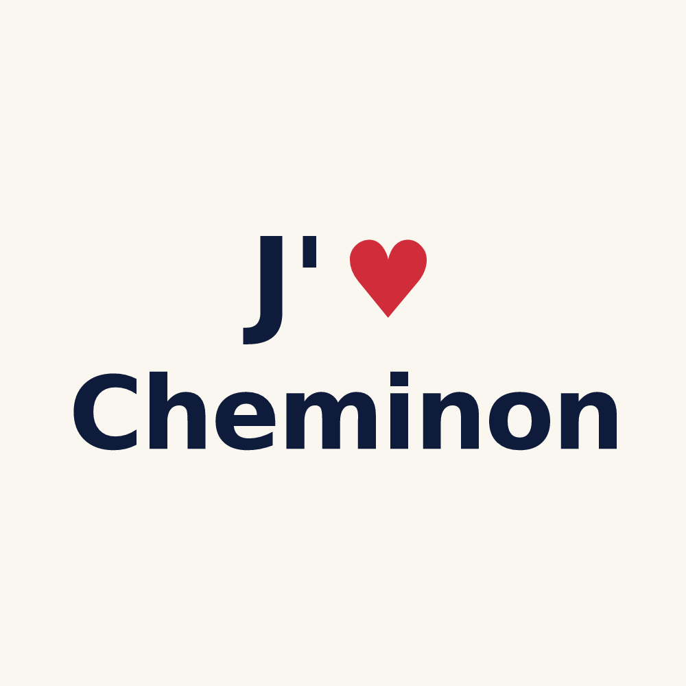 Tasse personnalisée Cheminon — design J'aime Cheminon