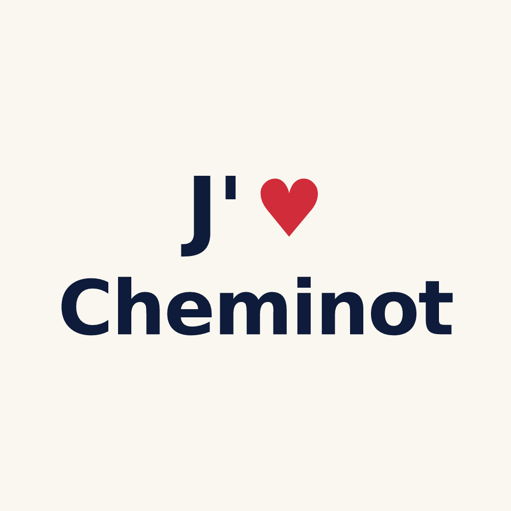 Tasse personnalisée Cheminot — design J'aime Cheminot