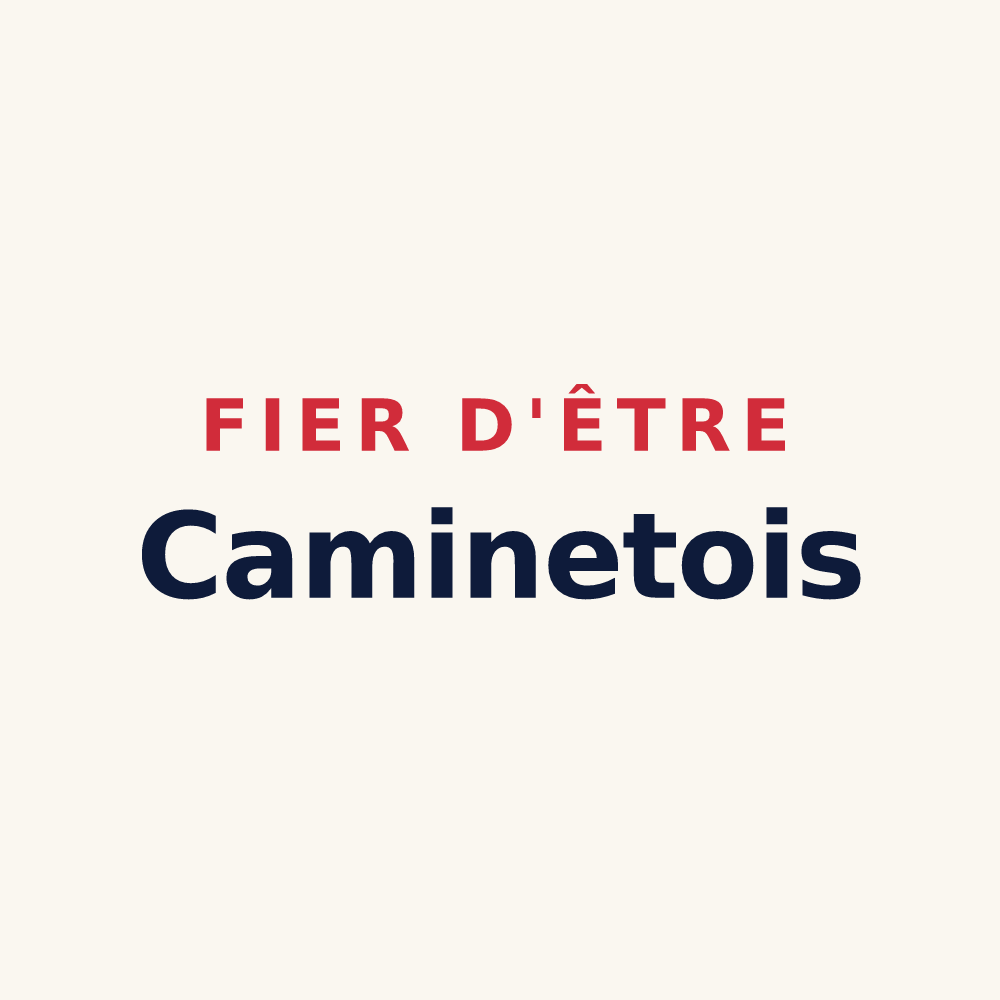 Tasse « Fier d'être Caminetois » — design pour Cheminot