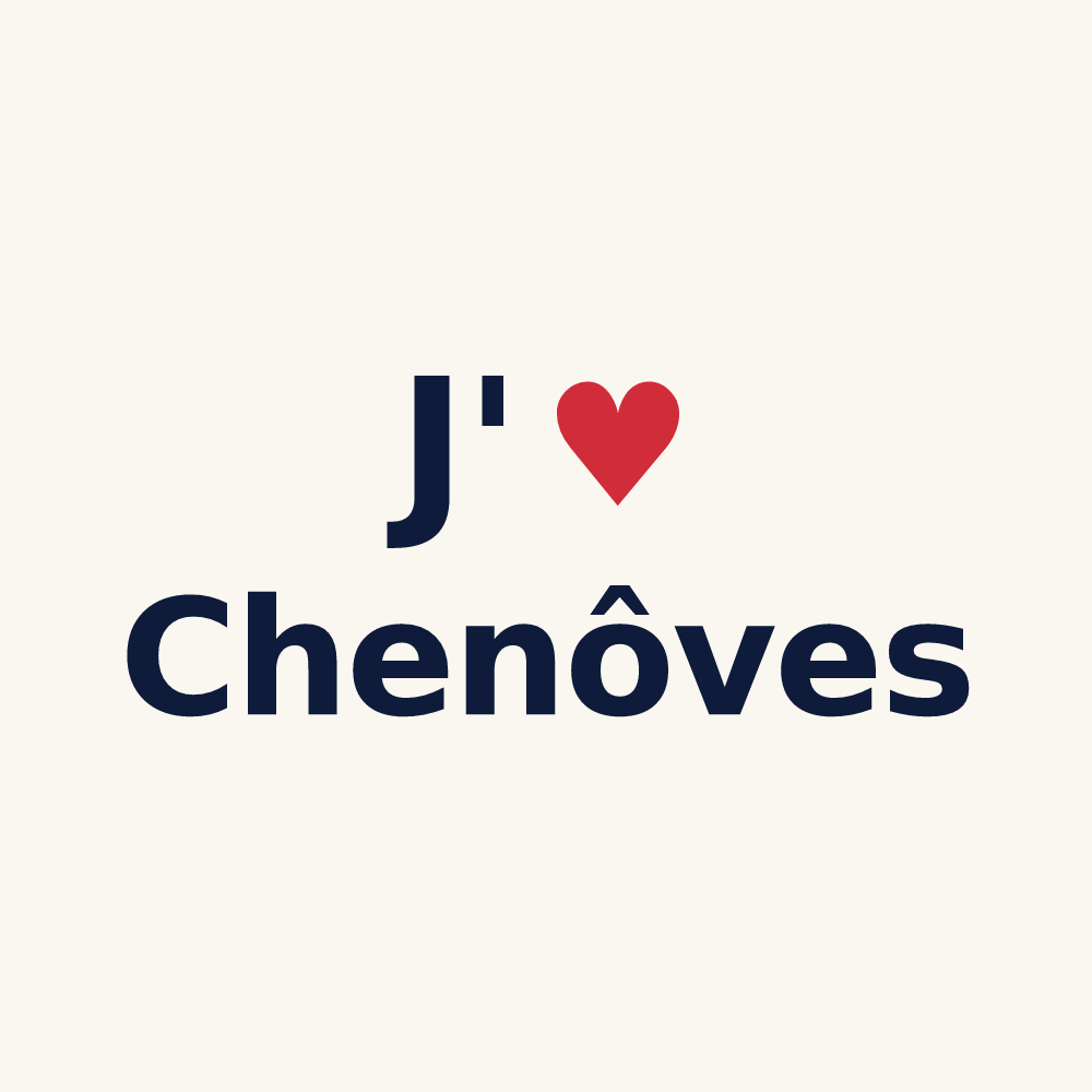Tasse personnalisée Chenôves — design J'aime Chenôves