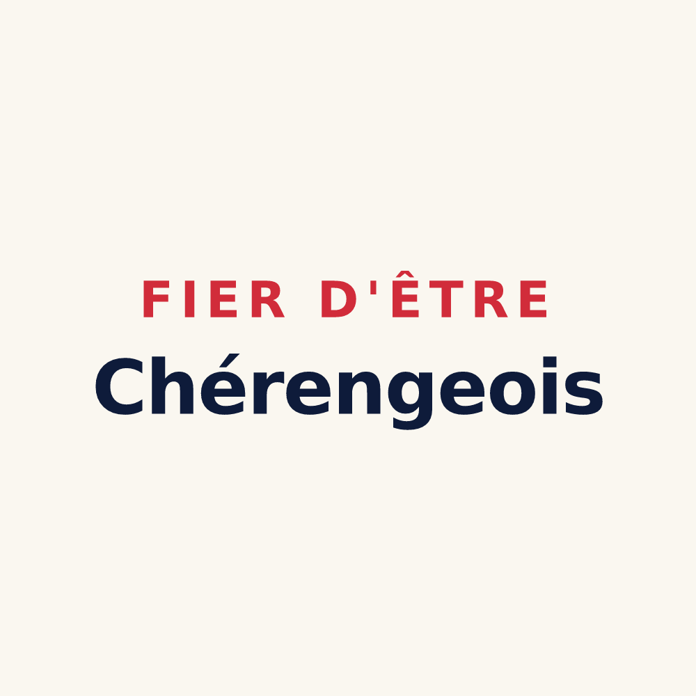 Tasse « Fier d'être Chérengeois » — design pour Chéreng