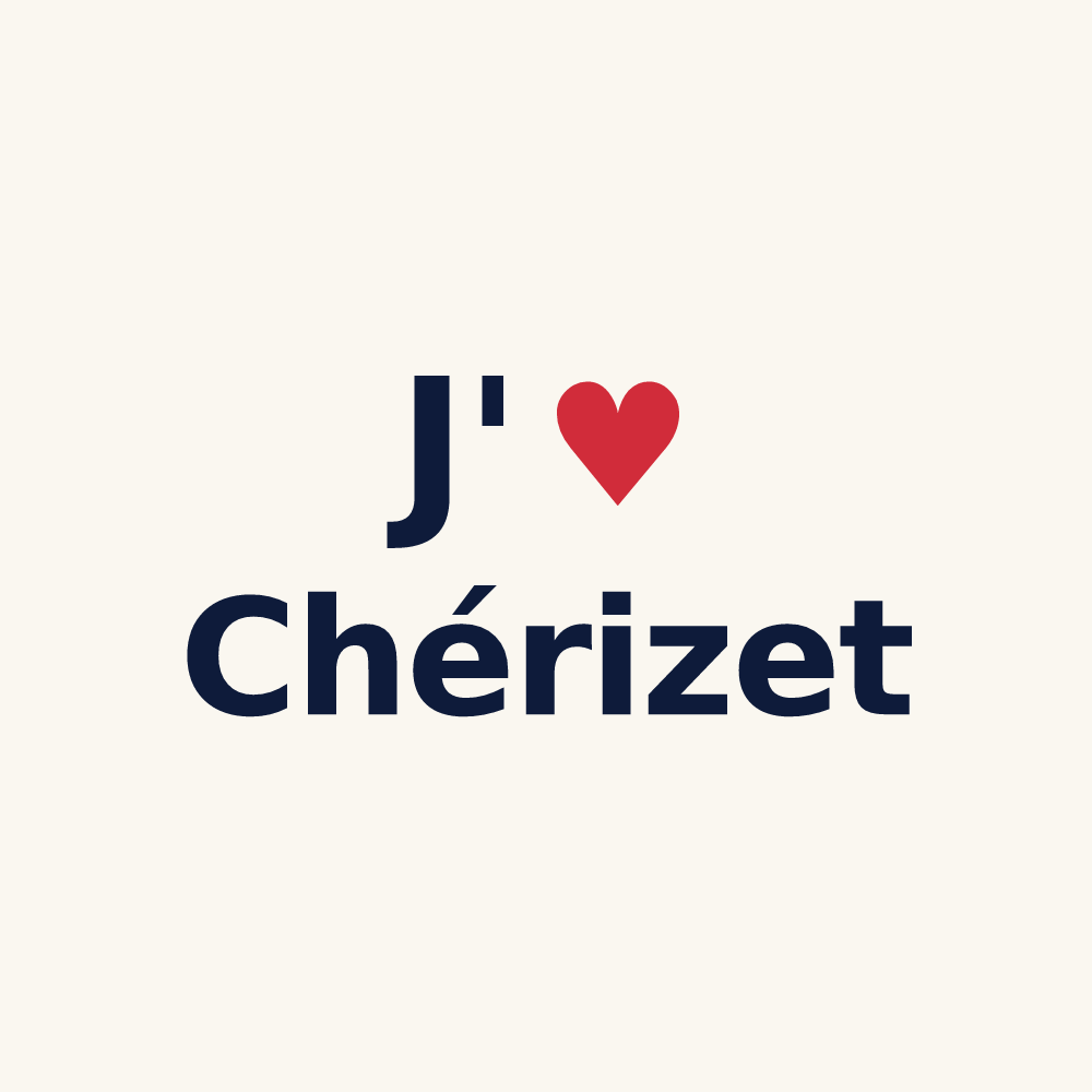 Tasse personnalisée Chérizet — design J'aime Chérizet