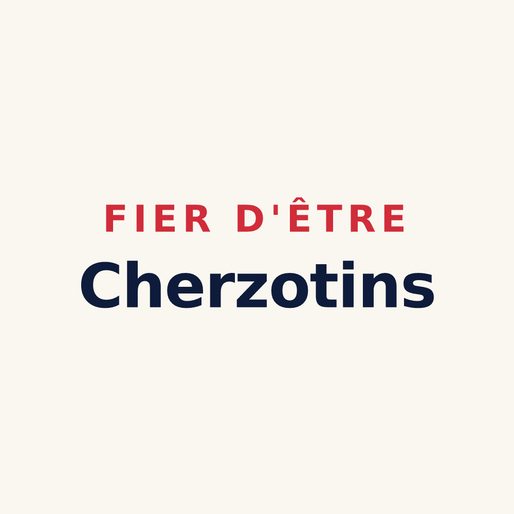 Tasse « Fier d'être Cherzotins » — design pour Chérizet