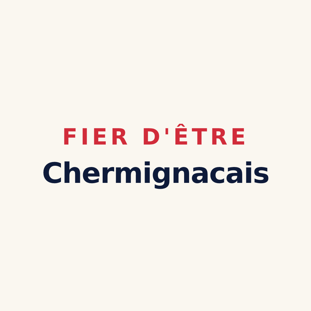 Tasse « Fier d'être Chermignacais » — design pour Chermignac