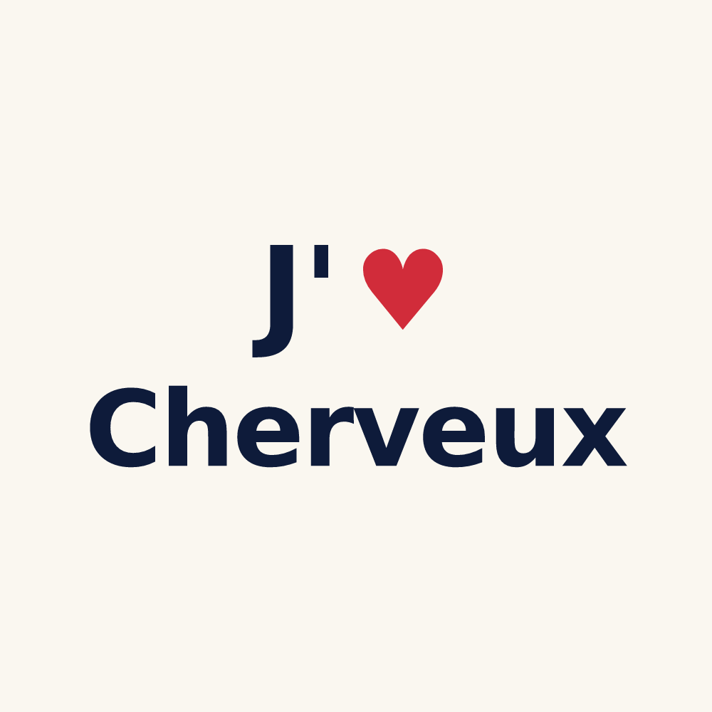 Tasse personnalisée Cherveux — design J'aime Cherveux