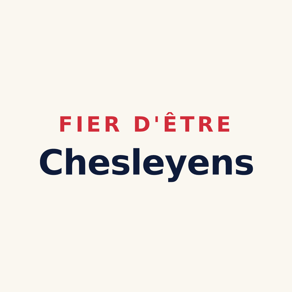Tasse « Fier d'être Chesleyens » — design pour Chesley