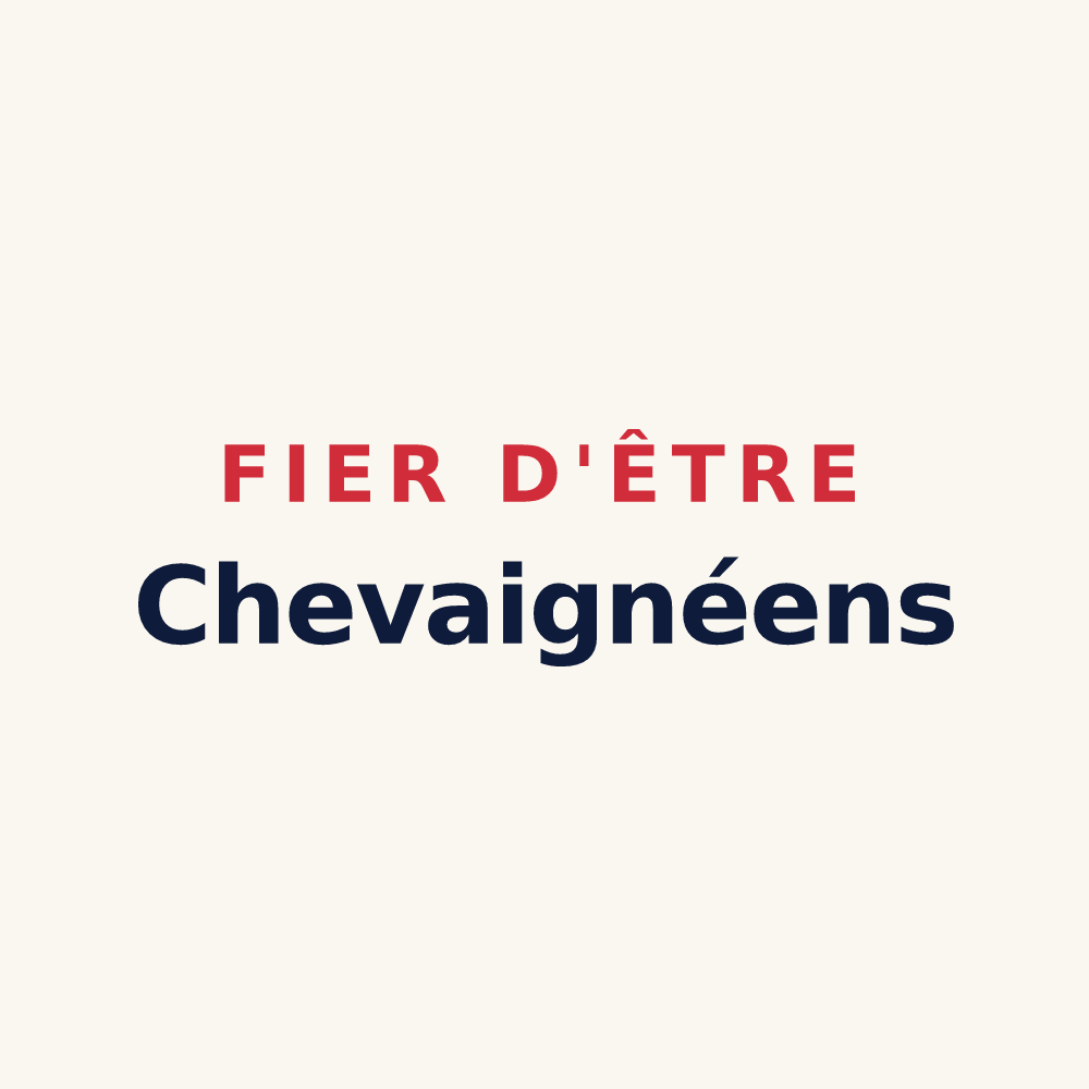 Tasse « Fier d'être Chevaignéens » — design pour Chevaigné-du-Maine
