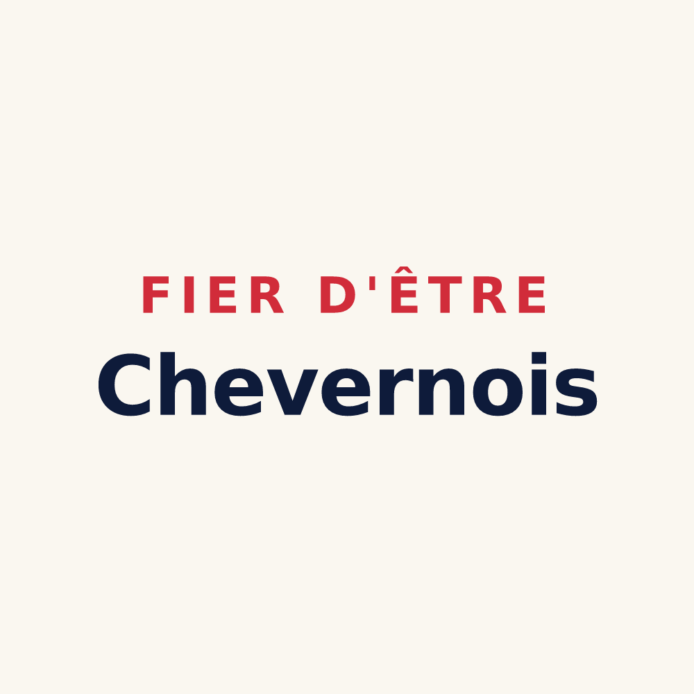 Tasse « Fier d'être Chevernois » — design pour Cheverny