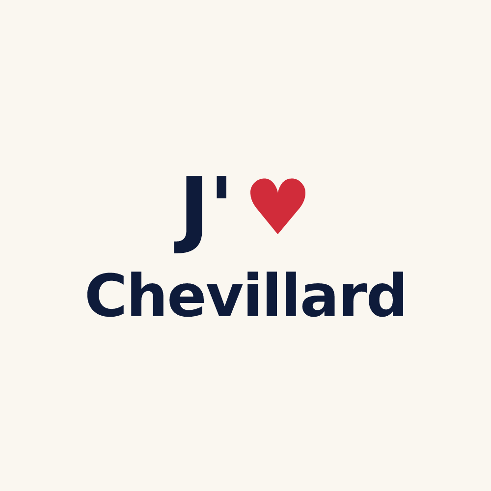 Tasse personnalisée Chevillard — design J'aime Chevillard