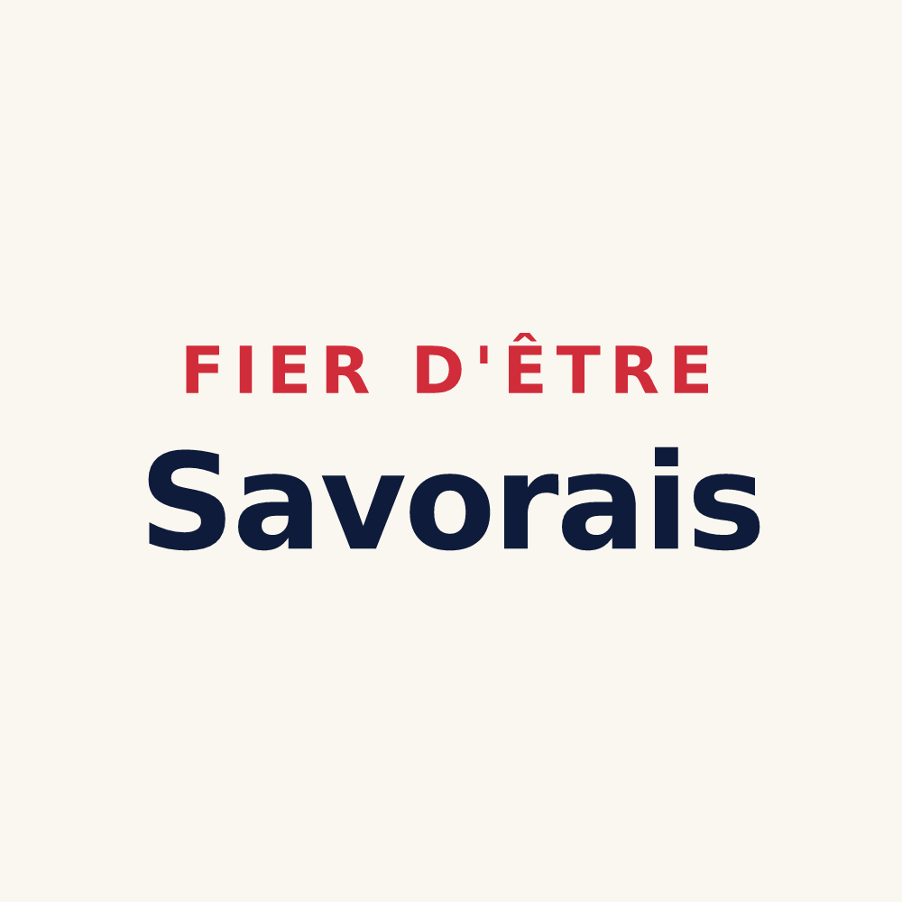 Tasse « Fier d'être Savorais » — design pour Chevillard
