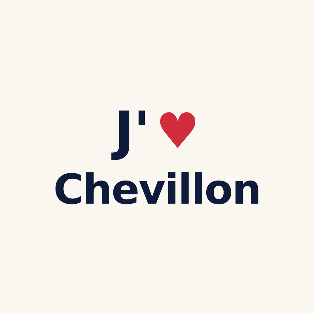 Tasse personnalisée Chevillon — design J'aime Chevillon