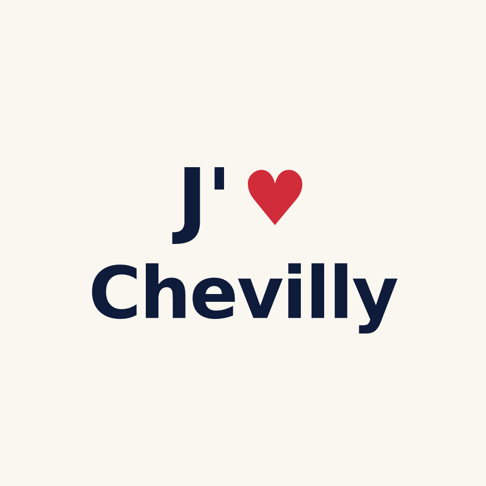 Tasse personnalisée Chevilly — design J'aime Chevilly