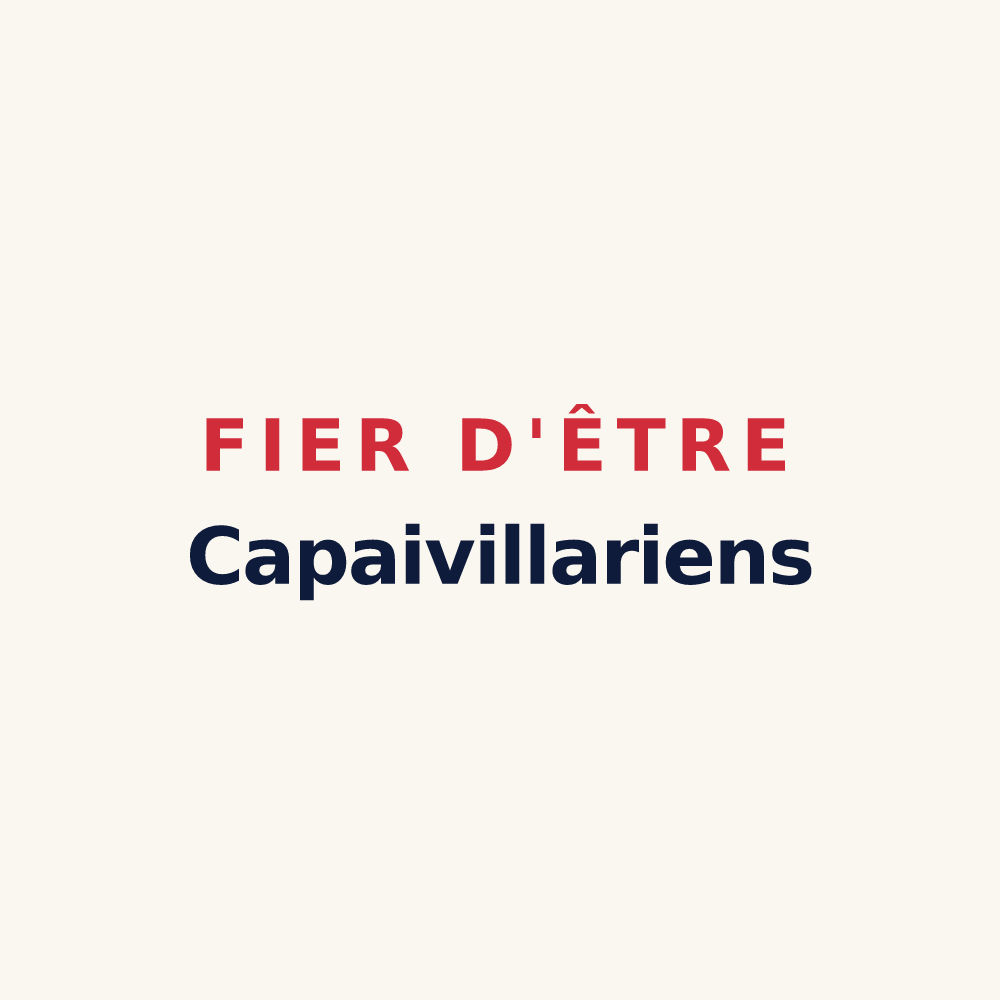 Tasse « Fier d'être Capaivillariens » — design pour Chevrainvilliers
