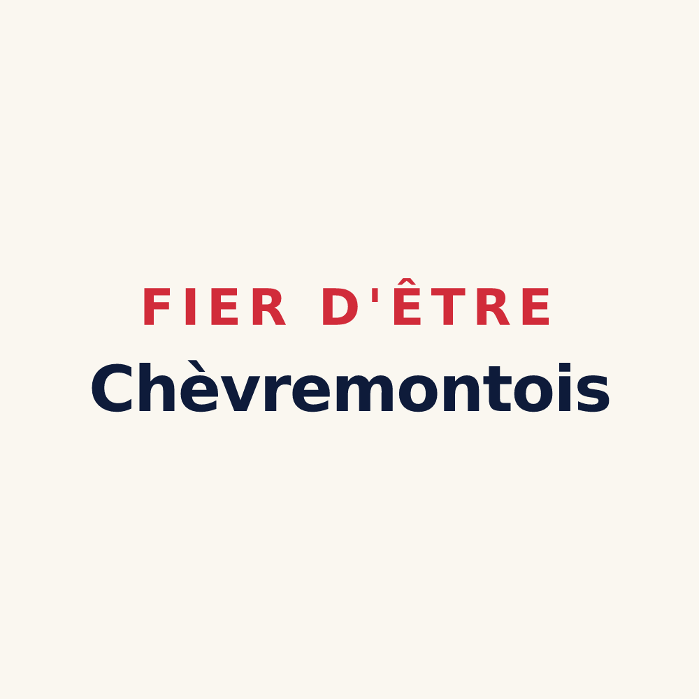 Tasse « Fier d'être Chèvremontois » — design pour Chèvremont