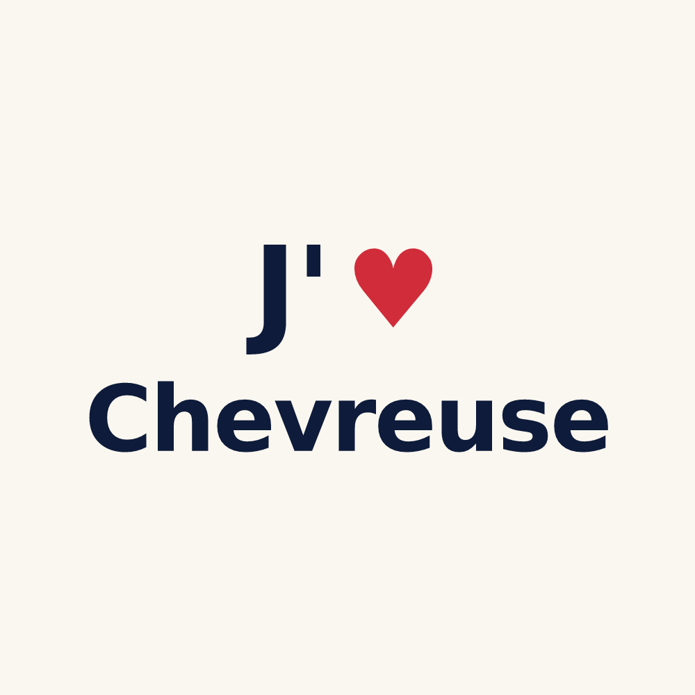 Tasse personnalisée Chevreuse — design J'aime Chevreuse
