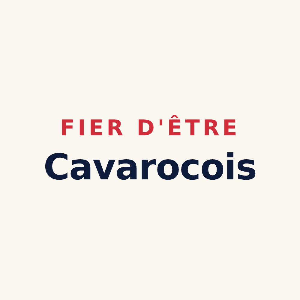 Tasse « Fier d'être Cavarocois » — design pour Chevroches