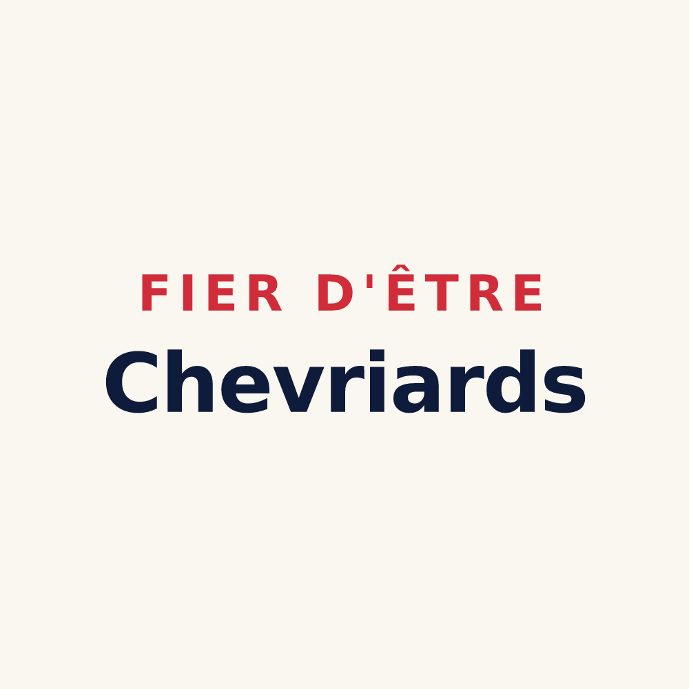 Tasse « Fier d'être Chevriards » — design pour Chevry-Cossigny